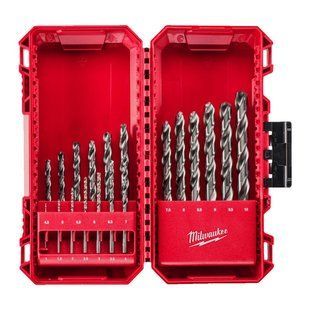 Набор сверл по металлу HSS-G TW&nbsp;&Oslash;1-10 мм (19 шт) в пластиковом кейсе&nbsp;Milwaukee 4932499766 4932499766 фото
