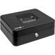 Ящик для денег с замком (2 ключа) черный (250х 200х 90 мм) Vorel 78626 78626 фото 1