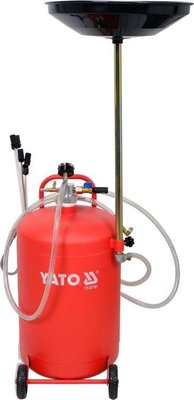 Устройство для слива масла пневматический на колесах (V=65 л) 6 зондов Yato YT-07191 YT-07191 фото