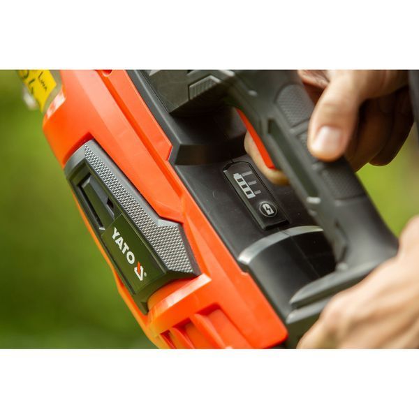 Повітродувка присадибна акумуляторна Li-Ion 18 V (продуктивність 400-570 м&sup3;/хв) без акумулятора Yato YT-85177 YT-85177 фото
