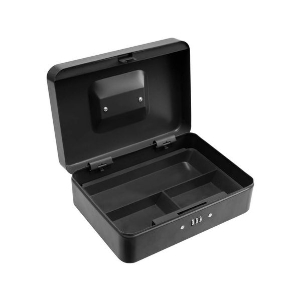 Ящик для денег с цифровым замком черный (250х 180х 90 мм) Vorel 78628 78628 фото