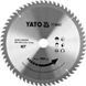 Диск пильный по дереву 235 X 25.4 X 2.8 X 1.8 мм / 60 зубцов YATO&nbsp;YT-60687 YT-60687 фото 1