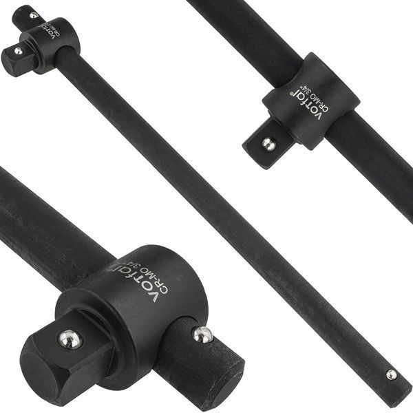 Вороток ударный 3/4&Prime; с плавающей головкой 450 мм CR-MO Vorfal V08730 V08730 фото