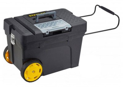 Ящик для инструмента пластиковый "MOBILE CONTRACTOR CHEST" на двух колесах STANLEY 1-97-503 1-97-503 фото