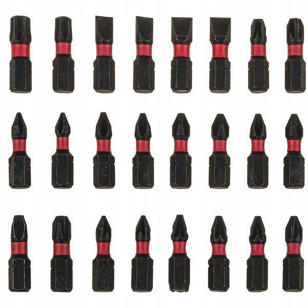 Набор насадок отверточных ударных 1/4" SL/ PZ/ PH/Torx (25/50 мм) 54 ед. Vorfal V07023_1 V07023_1 фото