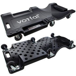 Лежак автослесаря подкатной 6 колес (150 кг) 920х430х115 мм Vorfal V07710 V07710 фото