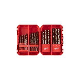 Набор сверл по металлу кобальтовых HSS-Co PACKOUT (DIN338) &Oslash; 1-13 мм (25шт.) пластиковый кейс Milwaukee 4932493868 4932493868 фото