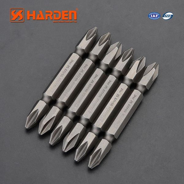 Набір двосторонніх викруткових біт PH2X65mm Harden Tools 550603 550603 фото