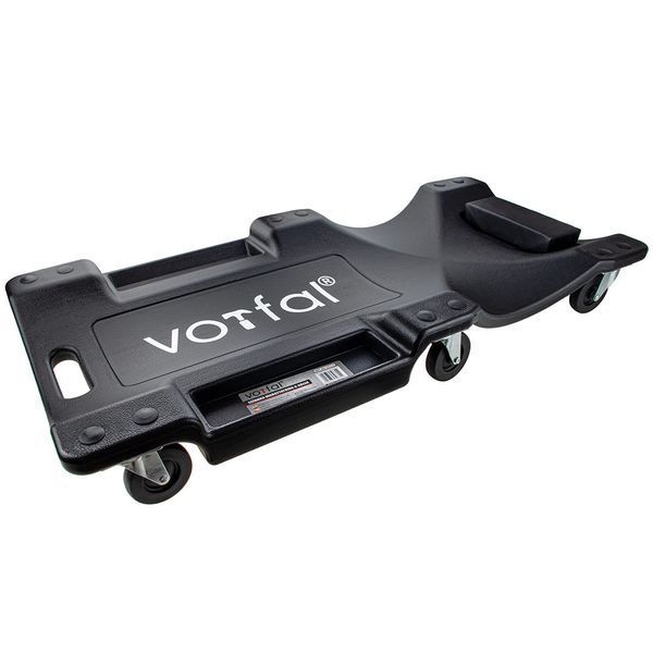 Лежак автослесаря подкатной 6 колес (150 кг) 920х430х115 мм Vorfal V07710 V07710 фото