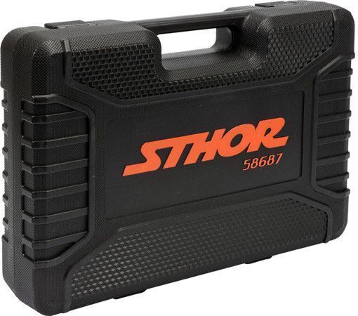 Набір торцевих головок 1/2" 94 предмета STHOR 58687 58687 фото