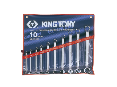 Набор ключей накидные 10шт. (6-32 мм) King Tony 1710MR 1710MR фото