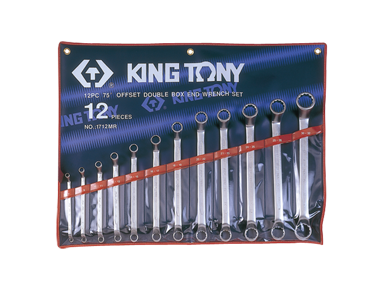 Набор ключей накидных 12шт. (6-32мм) King Tony 1712MR 1712MR фото