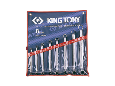 Набор ключей накидных 8шт. (6-23мм) King Tony 1708MR 1708MR фото