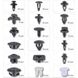 Набор автомобильных клипс и крепежей 18 видов для NISSAN 408 шт. Tagred TA1145 TA1145 фото 5