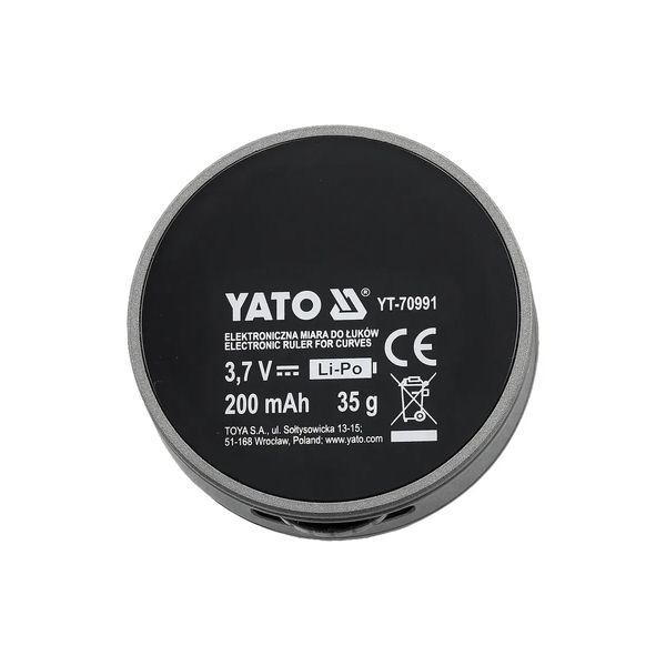 Рулетка электронная (курвиметр) 0.05- 99.9 м Li-Po 200 мА Yato YT-70991 YT-70991 фото
