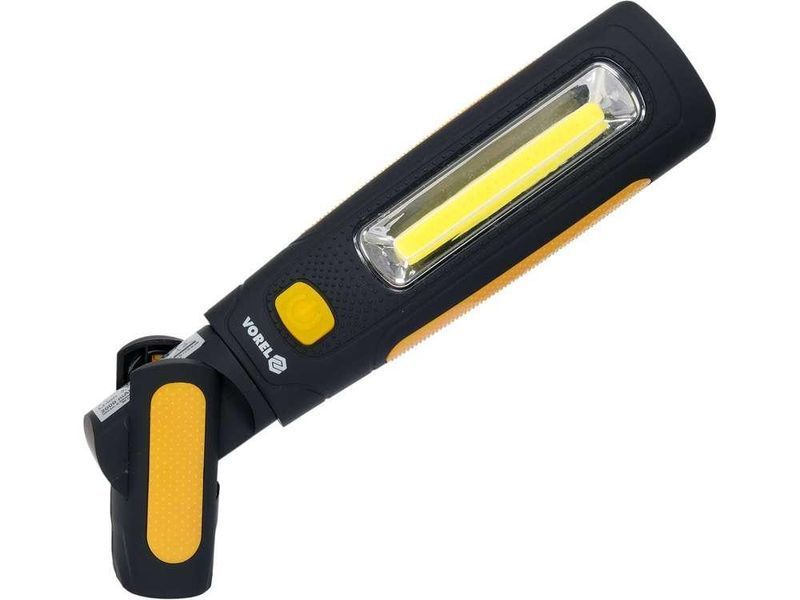 Світильник COB-діодний аккумулятор Li-Ion 3.7 В (5 і 3 Вт) 300/170 Lm (2 режими) USB зарядка Vorel&nbsp;82736 82736 фото