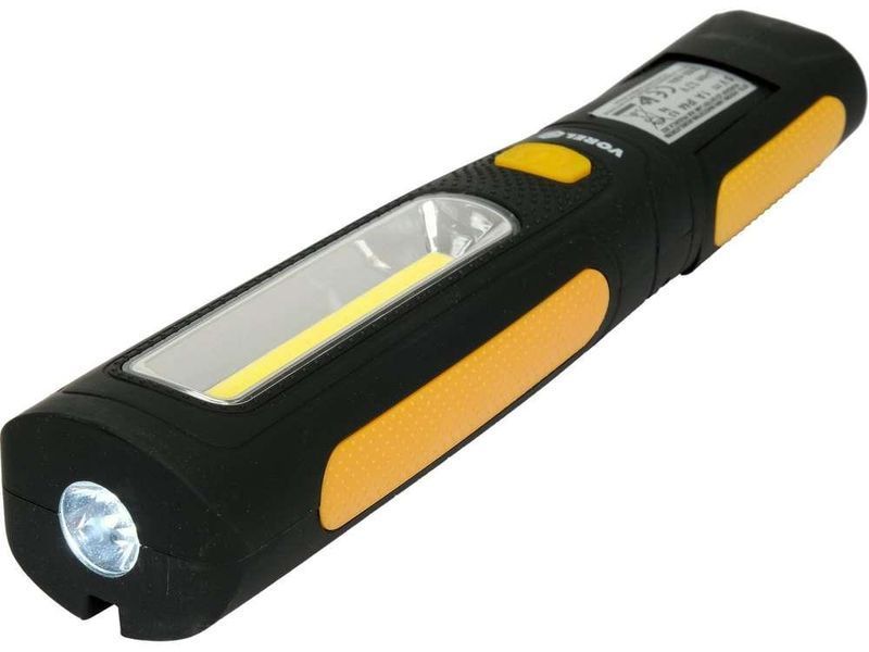 Світильник COB-діодний аккумулятор Li-Ion 3.7 В (5 і 3 Вт) 300/170 Lm (2 режими) USB зарядка Vorel&nbsp;82736 82736 фото