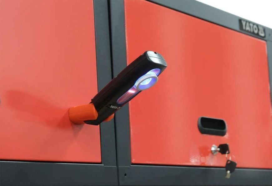 Ліхтар переносний діодний Li-Ion 3,7 V 2600 mAH/5 Вт (390-405 nm) Yato YT-08500 YT-08500 фото