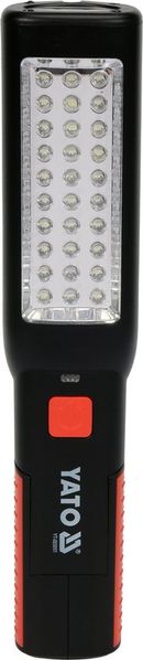 Светильник переносной светодиодный 30/7 LED аккумулятор. 3.7 V с зарядкой от 220/12 V Yato YT-085051 YT-085051 фото