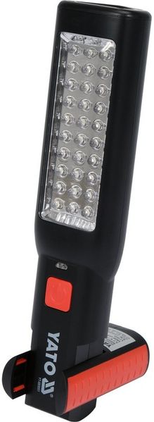 Светильник переносной светодиодный 30/7 LED аккумулятор. 3.7 V с зарядкой от 220/12 V Yato YT-085051 YT-085051 фото