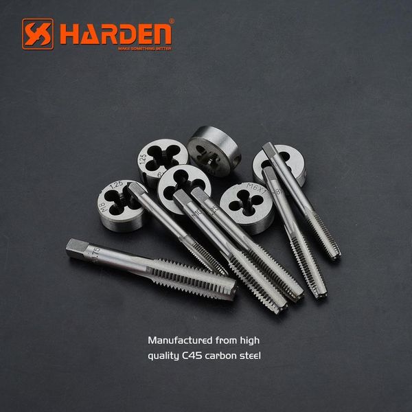 Профессиональный набор метчиков и плашек 20 пр. Harden Tools 610458 610458 фото