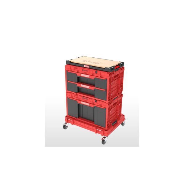 Набор ящиков ONE WORKSHOP DRAWERS SET 7 RED ULTRA HD CUSTOM (780х540х650мм) (5901238262480) QBRICK SYSTEM Z262480PG003 Z262480PG003 фото