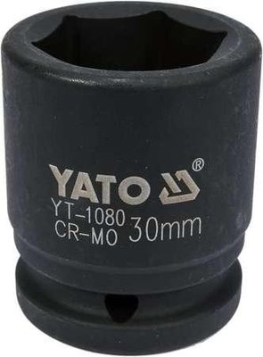 Головка торцевая шестигранная ударная 3/4" (М= 30 мм/L= 53 мм) YATO YT-1080 YT-1080 фото