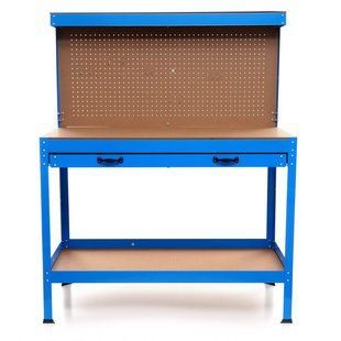 Стол рабочий для мастерской (верстак) 1200х600х1500 мм Kraft & Dele KD640 KD640 фото