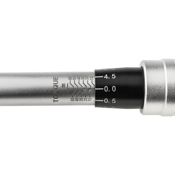 Динамометричний ключ 3/8&Prime; (10-60 Нm) 322 мм з блокуванням (двонапрямний) Falcon F07243 F07243 фото