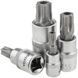 Набір біт TORX 1/4&Prime;/3/8&Prime;/1/2&Prime; типу S TS8-TS60 впресованих у головку 12 ел. Vorfal V08405 V08405 фото 3