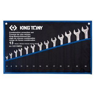 Набор ключей комбинированных 13 шт. (6-24 мм) TREOTON King Tony 12D13MRN 12D13MRN фото
