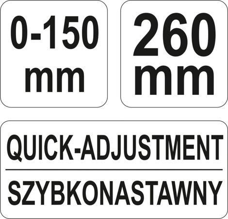 Кліщі затискні з додатковим тримачем YATO YT-21570 YT-21570 фото