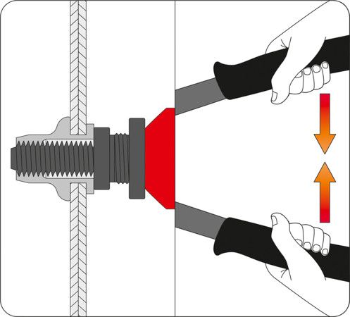 Заклепочник для резьбовых заклепок М3-М6 YATO YT-36140 YT-36140 фото