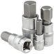 Набір дюймових біт HEX SAE 1/4&Prime;/3/8&Prime;/1/2&Prime; впресованих у головку 13 ел. Vorfal V08406 V08406 фото 2