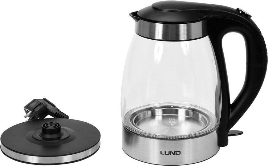 Електрочайник з LED 1.8 л LUND&nbsp;68172 68172 фото