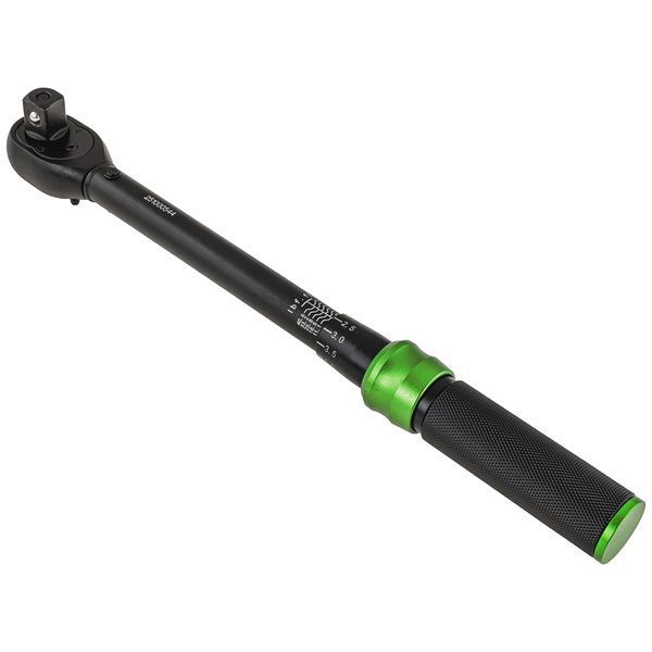 Ключ динамометричний 1/2&Prime; в кейсі (10&ndash;60 Нм) CRV ISO 6789 (фіксатор) для роботи в обидві сторони Falcon F07211 F07211 фото