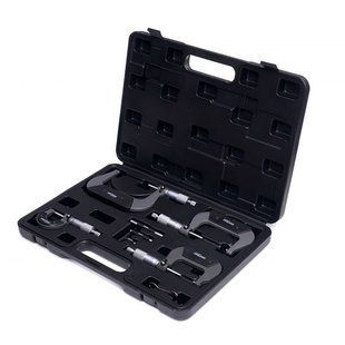Набор микрометров (0-100 мм) 4 ед. Kraft & Dele KD10443 KD10443 фото