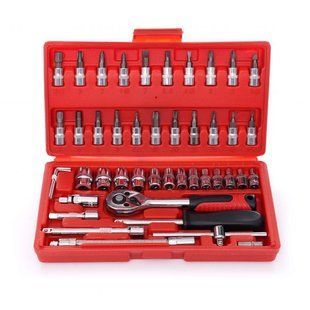Набор инструментов 1/4" 46 предметов Kraft & Dele KD10525 KD10525 фото