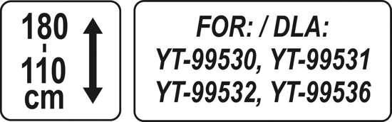 Штатив 3-ножной для инфракрасных обогревателей Yato YT-99570 YT-99570 фото