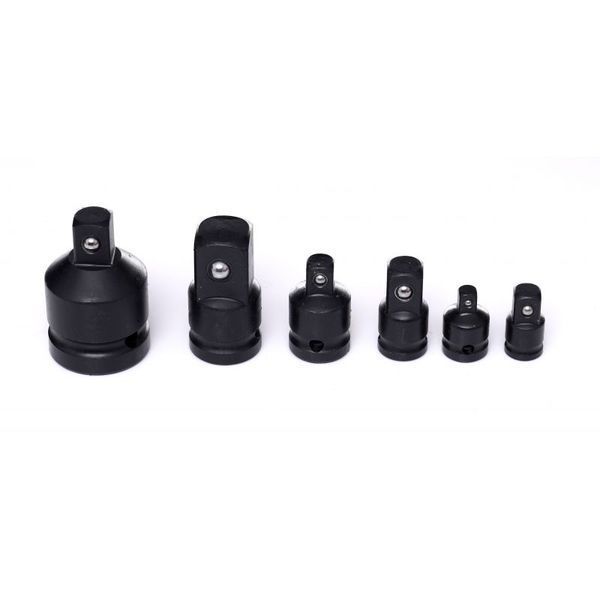 Набір ударних перехідників 1/4" / 3/8" / 1/2" / 3/4" (25-50 мм) 6 од. Kraft & Dele KD10524 KD10524 фото