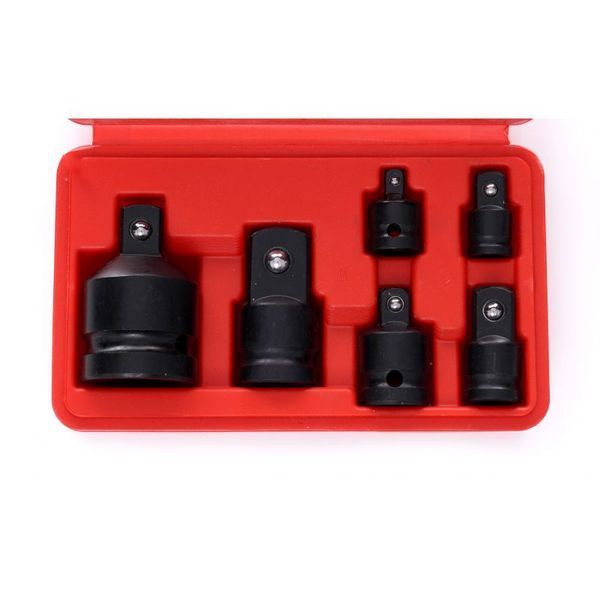 Набір ударних перехідників 1/4" / 3/8" / 1/2" / 3/4" (25-50 мм) 6 од. Kraft & Dele KD10524 KD10524 фото