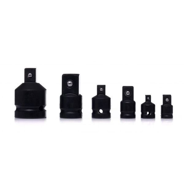Набір ударних перехідників 1/4" / 3/8" / 1/2" / 3/4" (25-50 мм) 6 од. Kraft & Dele KD10524 KD10524 фото