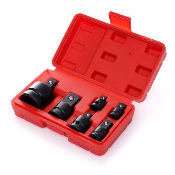Набір ударних перехідників 1/4" / 3/8" / 1/2" / 3/4" (25-50 мм) 6 од. Kraft & Dele KD10524 KD10524 фото