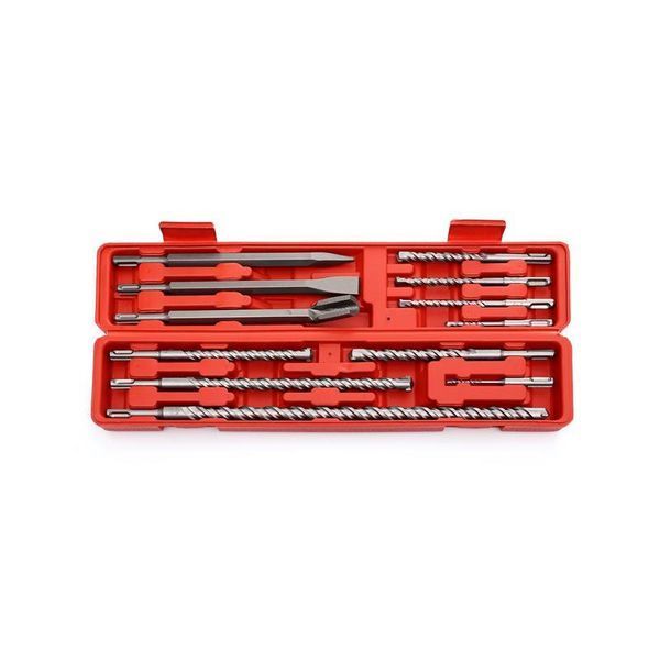 Набор из 9 сверл по бетону + 3 зубила SDS PLUS 12 ед. Kraft & Dele KD10206 KD10206 фото