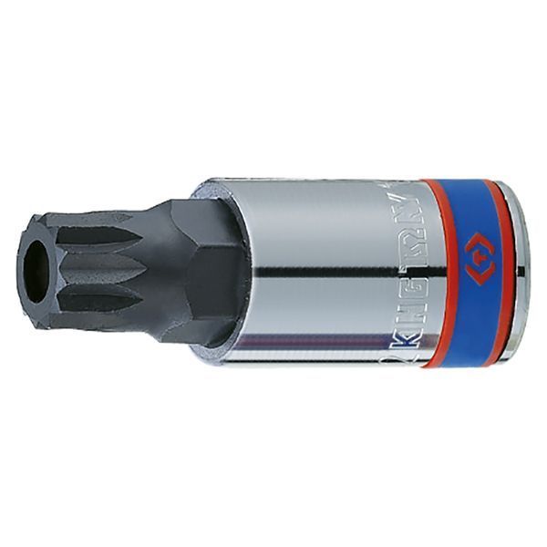 Набір біт у голівці SPLINE 1/2" 7пр. King Tony 4117PR 4117PR фото