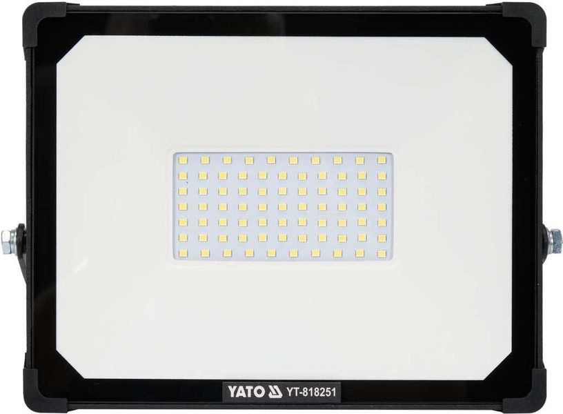Прожектор переносной с SMD-диодным излучателем 50 Вт (230 В) 4750 лм/75 диодов Yato YT-818251 YT-818251 фото
