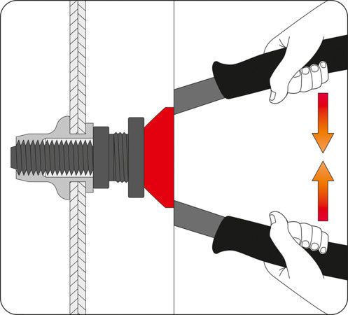 Заклепочник двуручный резьбовой YATO YT-3612 YT-3612 фото