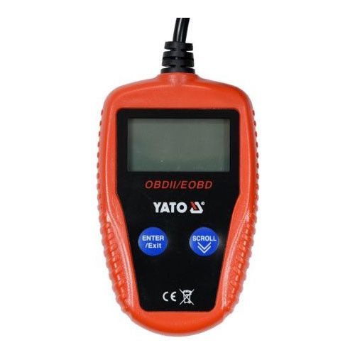 Тестер диагностический OBD2 автомобиля с LCD-дисплеем YATO YT-72977 YT-72977 фото