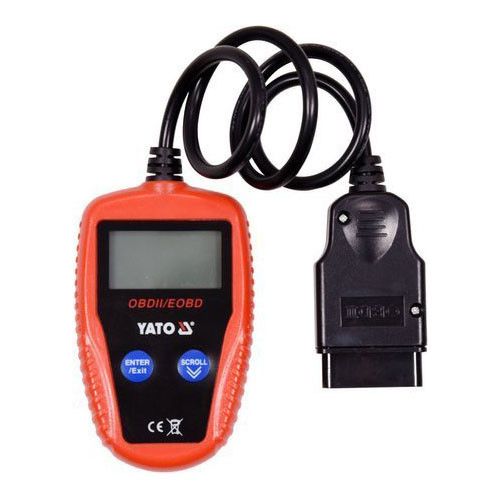 Тестер діагностичний OBD2 автомобіля з LCD-дисплеєм YATO YT-72977 YT-72977 фото