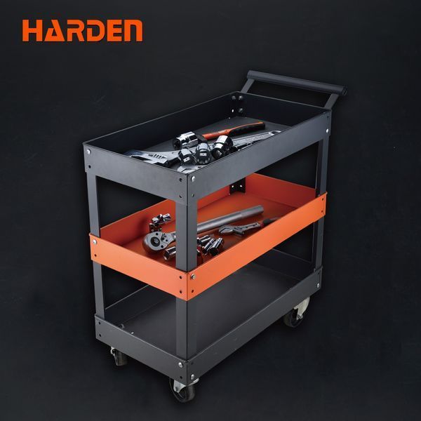 Тележка инструментальная на 3 открытые полки 735х380х654 мм Harden Tools 520601 520601 фото